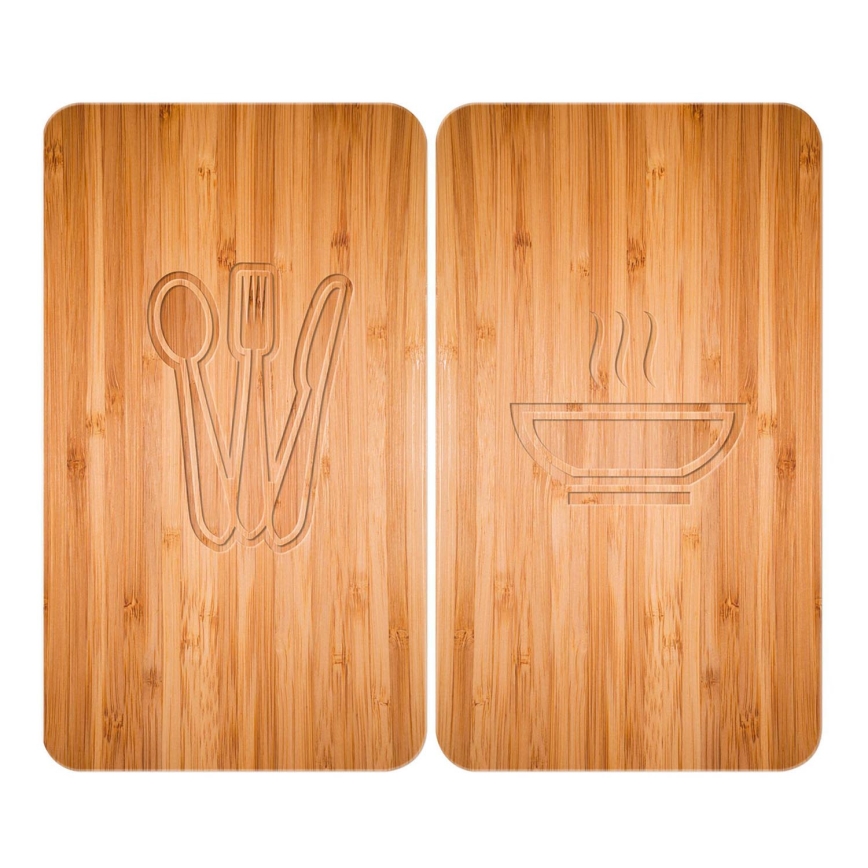 WENKO 2521497100 - Pliidi kate 52x30 cm mitmevärviline/hall/läbipaistev