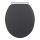 WENKO 25218100-WC WC-poti kaas MORRA 35x42 cm antratsiit/hõbedane