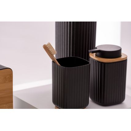 WENKO 25297100 - Hambaharjatops ROTELLO 8,5x11 cm must/pruun