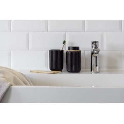WENKO 25297100 - Hambaharjatops ROTELLO 8,5x11 cm must/pruun
