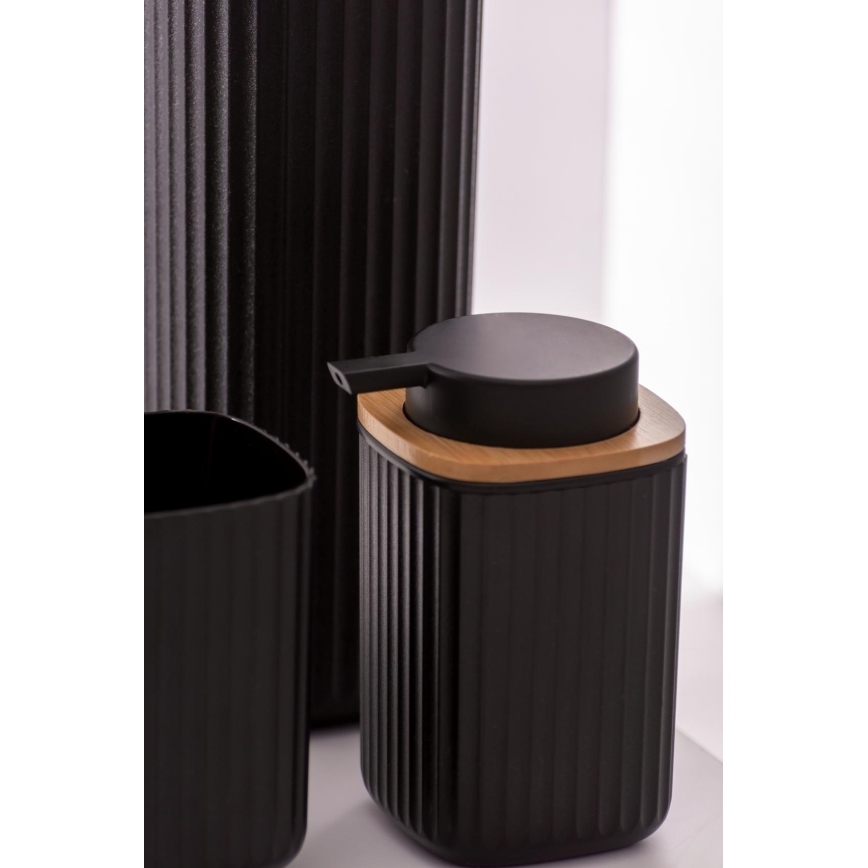 WENKO 25298100 - Seebiannustaja ROTELLO 8,9x12,7 cm must/pruun