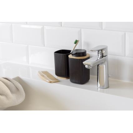 WENKO 25298100 - Seebiannustaja ROTELLO 8,9x12,7 cm must/pruun