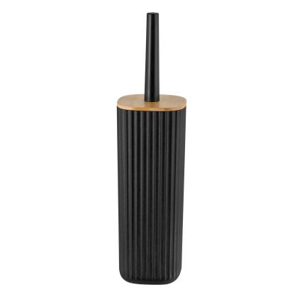 WENKO 25304100 - WC-komplekt ROTELLO 10x36 cm must/pruun