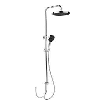 WENKO 25312100 - Dušisüsteem SOFTWATER 12x120 cm läikiv kroom