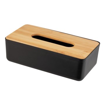 WENKO 25319100 - Kosmeetikakarp ROTELLO 24x12,7 cm must/pruun