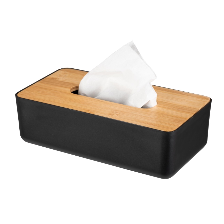 WENKO 25319100 - Kosmeetikakarp ROTELLO 24x12,7 cm must/pruun
