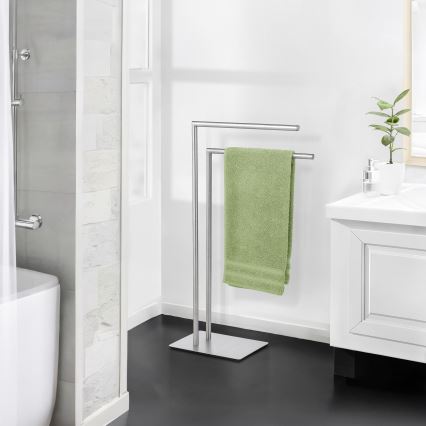 WENKO 25379100 - RECCO seisev rätikuhoidja 48x80,5 cm satiinviimistlus