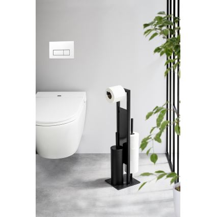 WENKO 25400100 - WC-hari RIVALTA 18x70 cm must