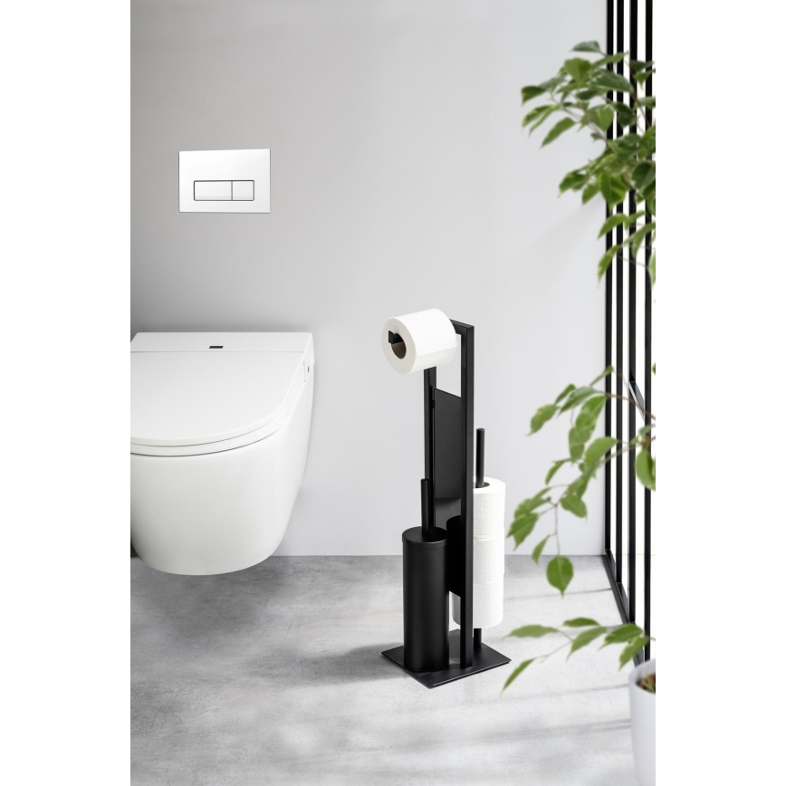 WENKO 25400100 - WC-hari RIVALTA 18x70 cm must