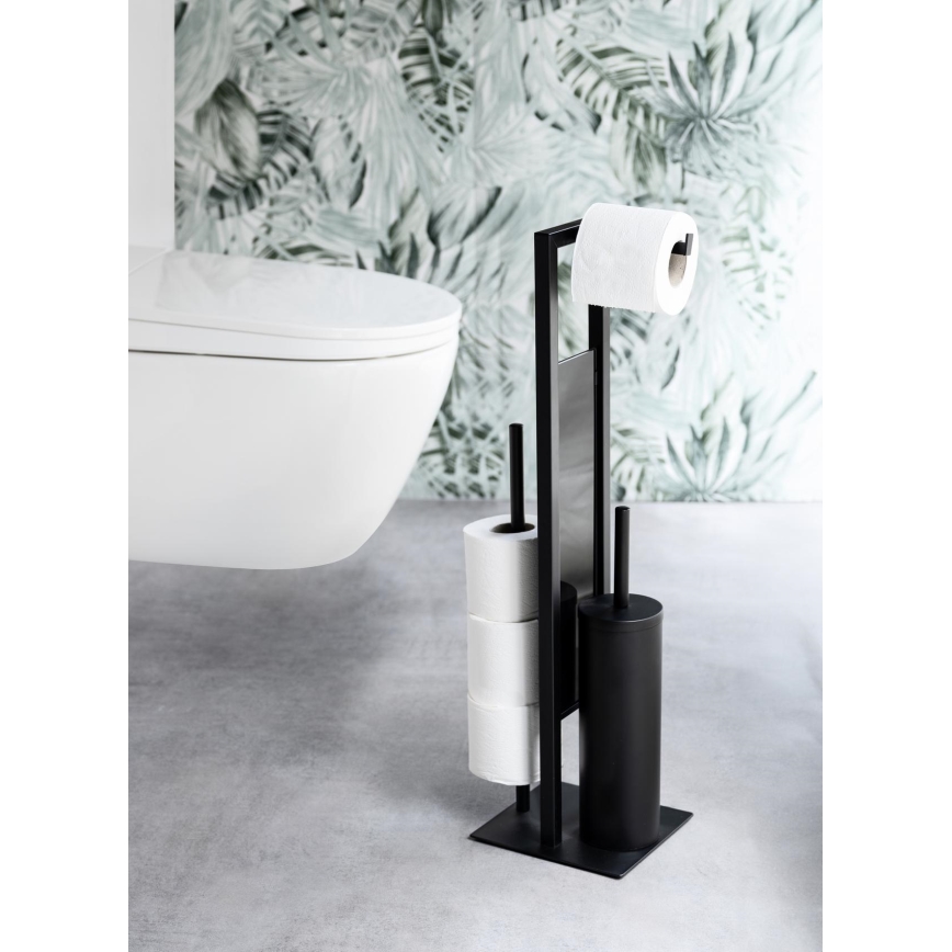 WENKO 25400100 - WC-hari RIVALTA 18x70 cm must