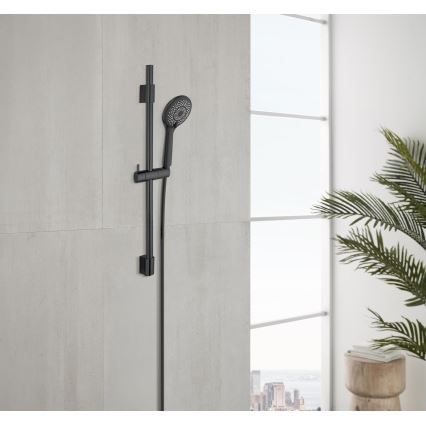 WENKO 25453100 - Dušikomplekt Veesäästusüsteem 70 cm must