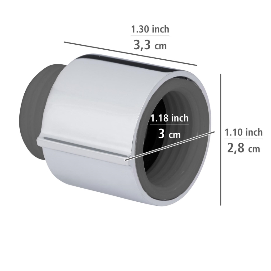 WENKO 25480100 – WATERSAVING SYSTEMi regulaator, hõbedane