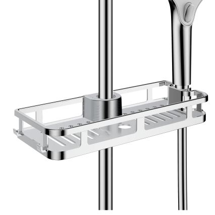 WENKO 25490100 - Riiul LIBERTÀ 28,5x11,5 cm läikiv kroom