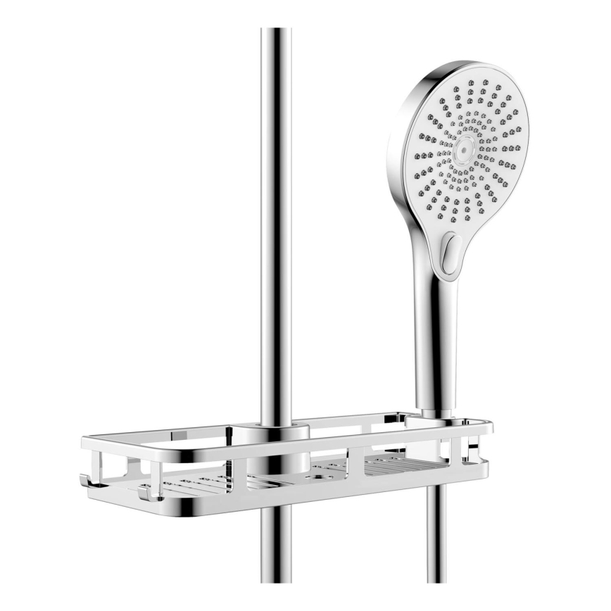 WENKO 25490100 - Riiul LIBERTÀ 28,5x11,5 cm läikiv kroom