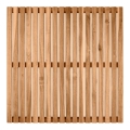 WENKO 25522100 - Uksematt ACACIA 55x55 cm pruun