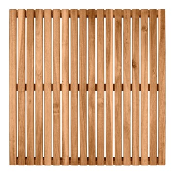 WENKO 25522100 - Uksematt ACACIA 55x55 cm pruun