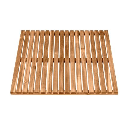 WENKO 25522100 - Uksematt ACACIA 55x55 cm pruun