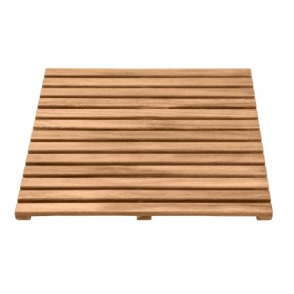 WENKO 25522100 - Uksematt ACACIA 55x55 cm pruun
