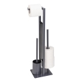 WENKO 25552100 - WC hari RIVALTA 18x70 cm hall/must
