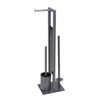 WENKO 25552100 - WC hari RIVALTA 18x70 cm hall/must