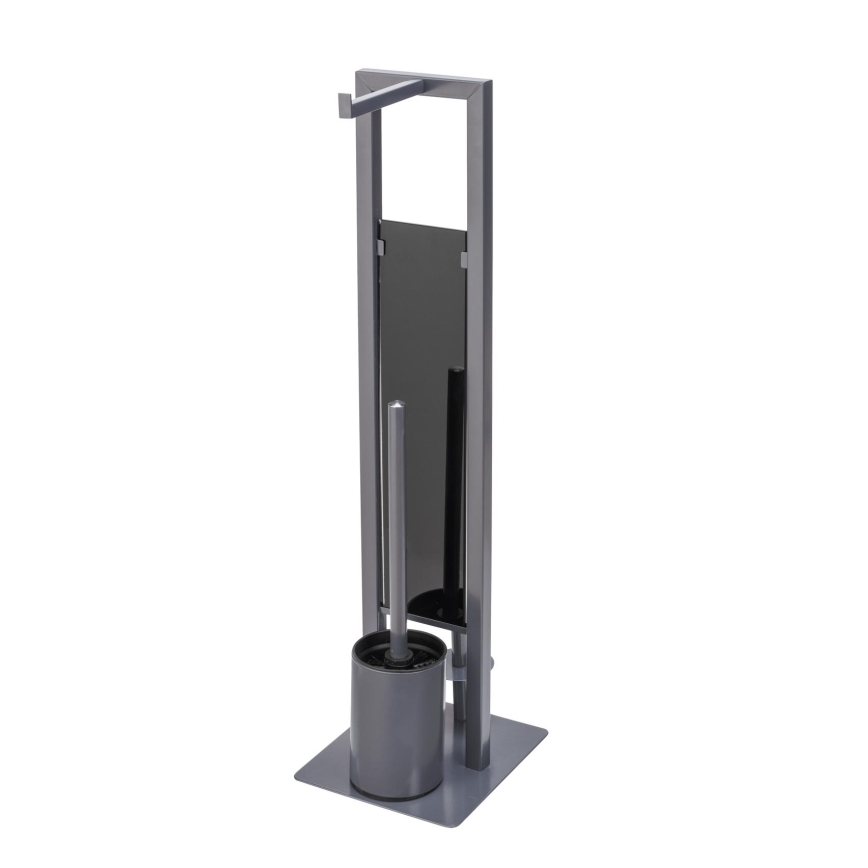 WENKO 25552100 - WC hari RIVALTA 18x70 cm hall/must