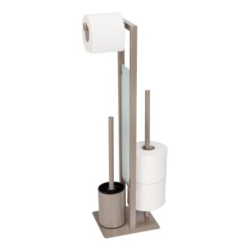 WENKO 25553100 - WC-hari RIVALTA 18x70 cm beež/must