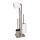 WENKO 25553100 - WC-hari RIVALTA 18x70 cm beež/must