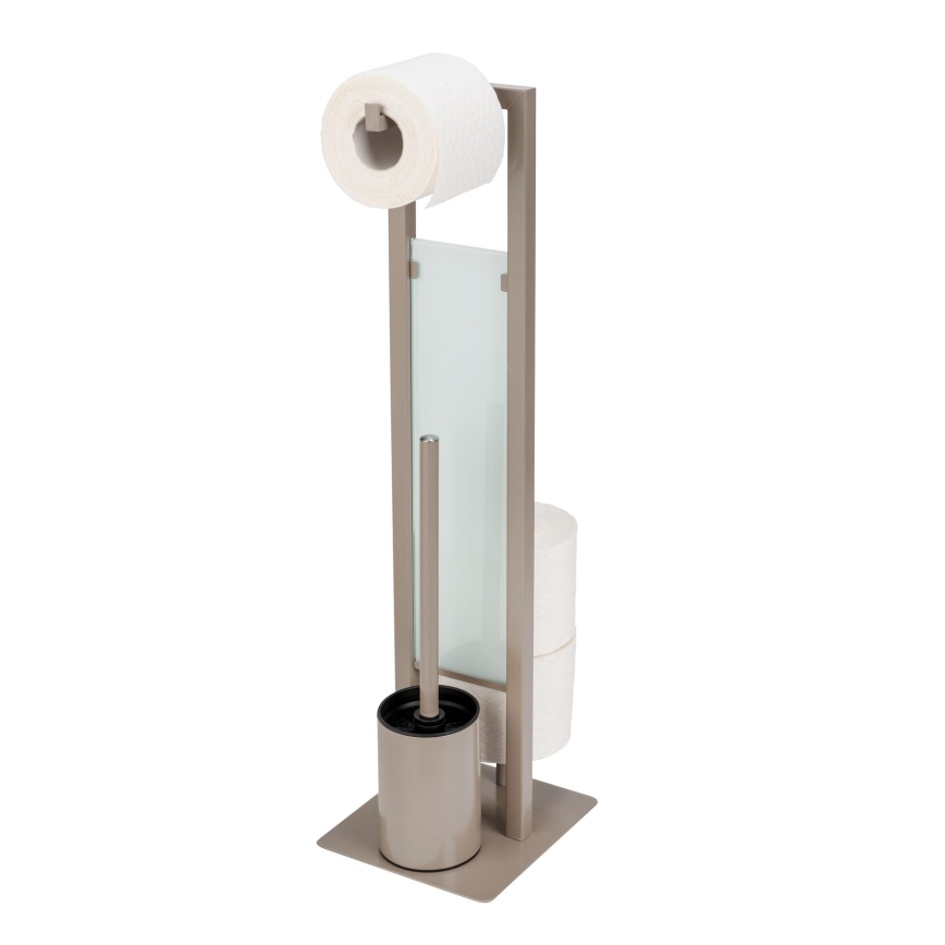 WENKO 25553100 - WC-hari RIVALTA 18x70 cm beež/must