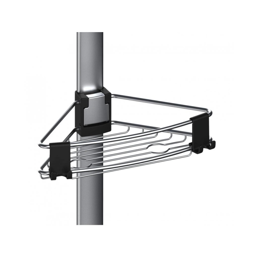 WENKO 25556100-Nurgariiul PURIO 35,5x280 cm hõbedane/hall