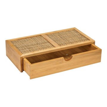 WENKO 25603100 – ALLEGRE korraldaja 28 x 14 cm, pruun