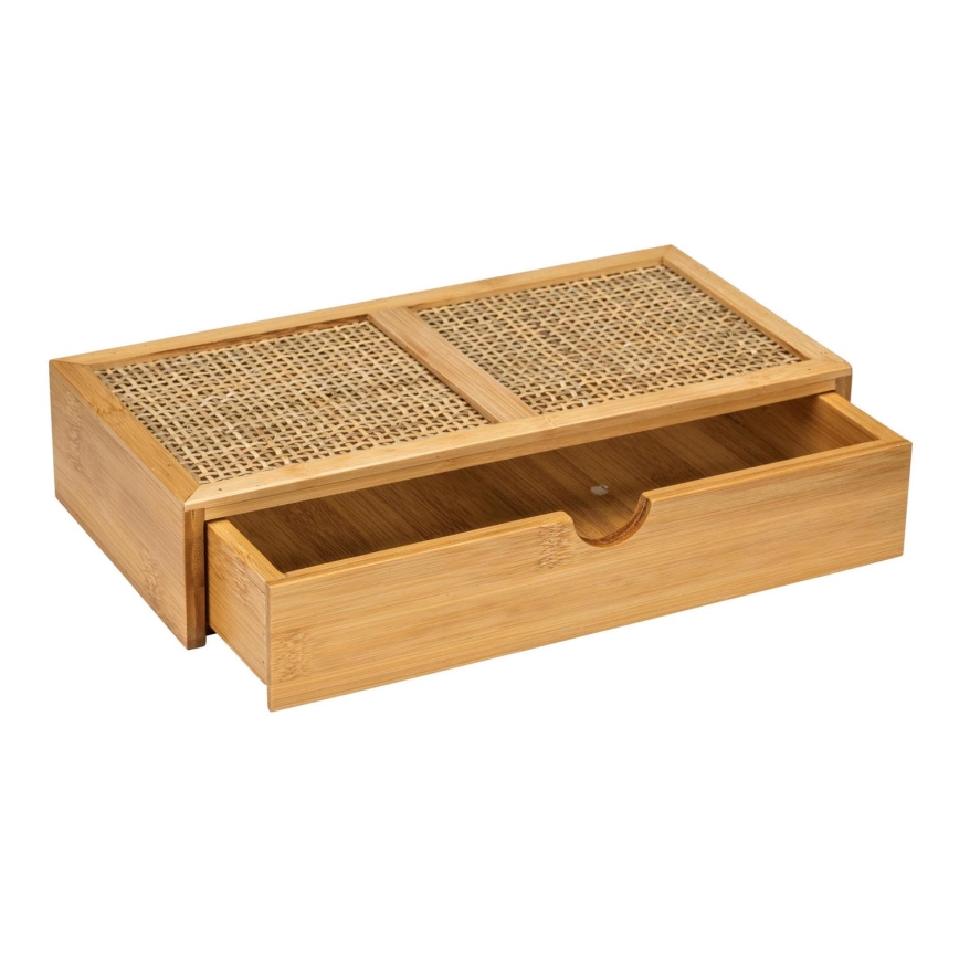 WENKO 25603100 – ALLEGRE korraldaja 28 x 14 cm, pruun