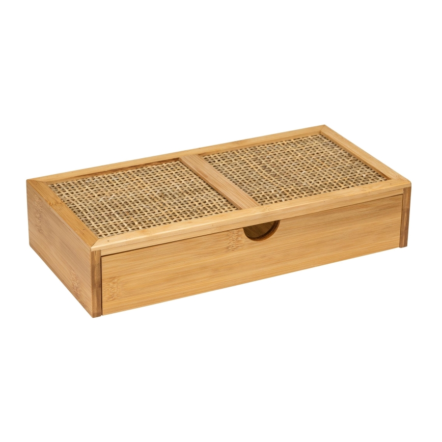 WENKO 25603100 – ALLEGRE korraldaja 28 x 14 cm, pruun