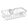 WENKO 25678100 - Korv FLORESTA 24x14 cm hõbedane