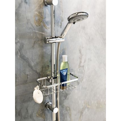 WENKO 25678100 - Korv FLORESTA 24x14 cm hõbedane