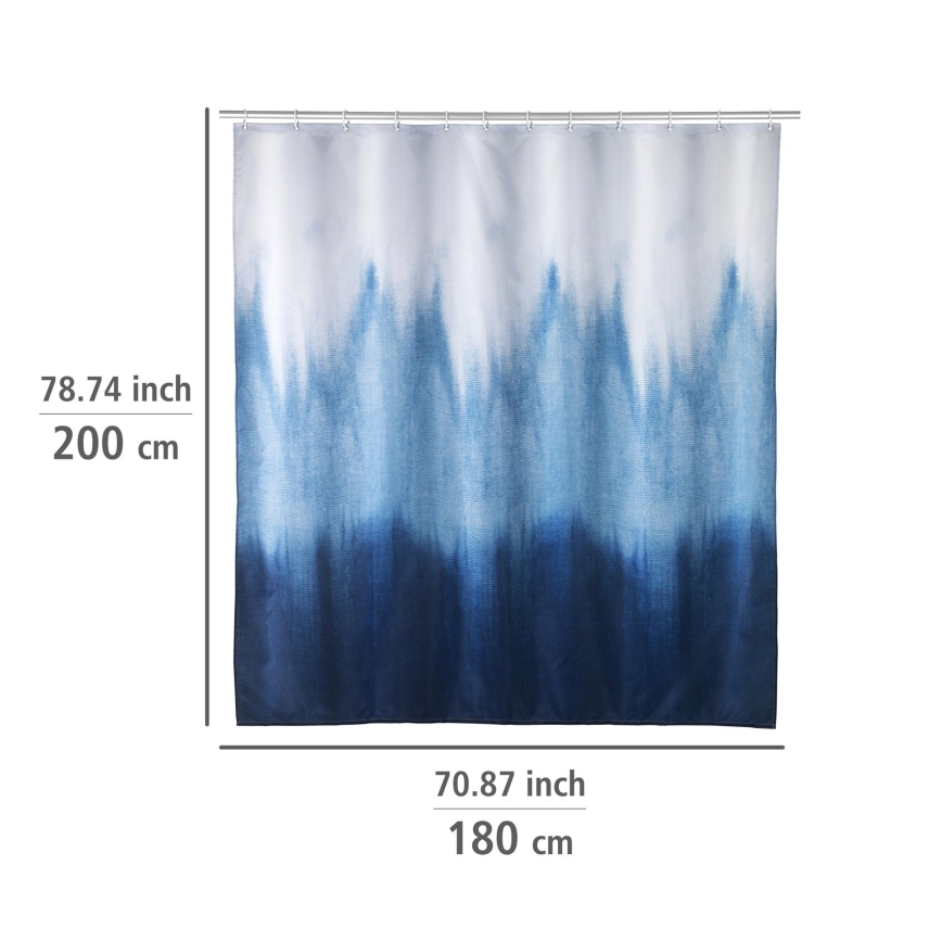 WENKO 25745100 - Dušikardin ALARA 180x200 cm, mitmevärviline