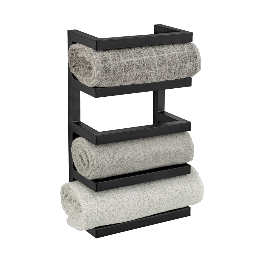 WENKO 25780100 - rätikuhoidja FONDIRO 24x42 cm must