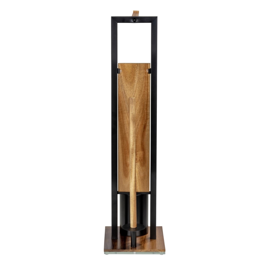 WENKO 25784100 - WC-komplekt RIVALTA 18x70 cm pruun/must