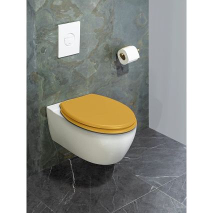 WENKO 25792100 - WC-poti iste PRIMA 37x41 cm kollane/hõbedane