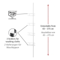 WENKO 26015100 - Nurkriiul DOLCEDO 31x230 cm roostevaba/valge