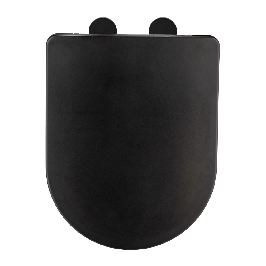 WENKO 26029100 - WC-istme kaas GALATI 46x36 cm must