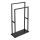 WENKO 26056100 - Rätikuhoidja RIVALTA 46x80 cm roostevaba teras/must