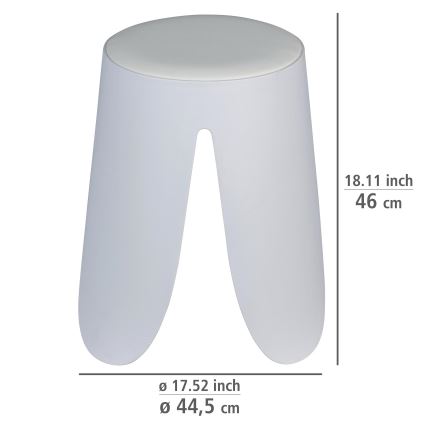 WENKO 26086100 - tool COMISO 44,5x46 cm valge