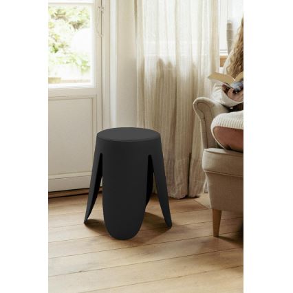 WENKO 26087100 - Istumispukk COMISO 44,5x46 cm must