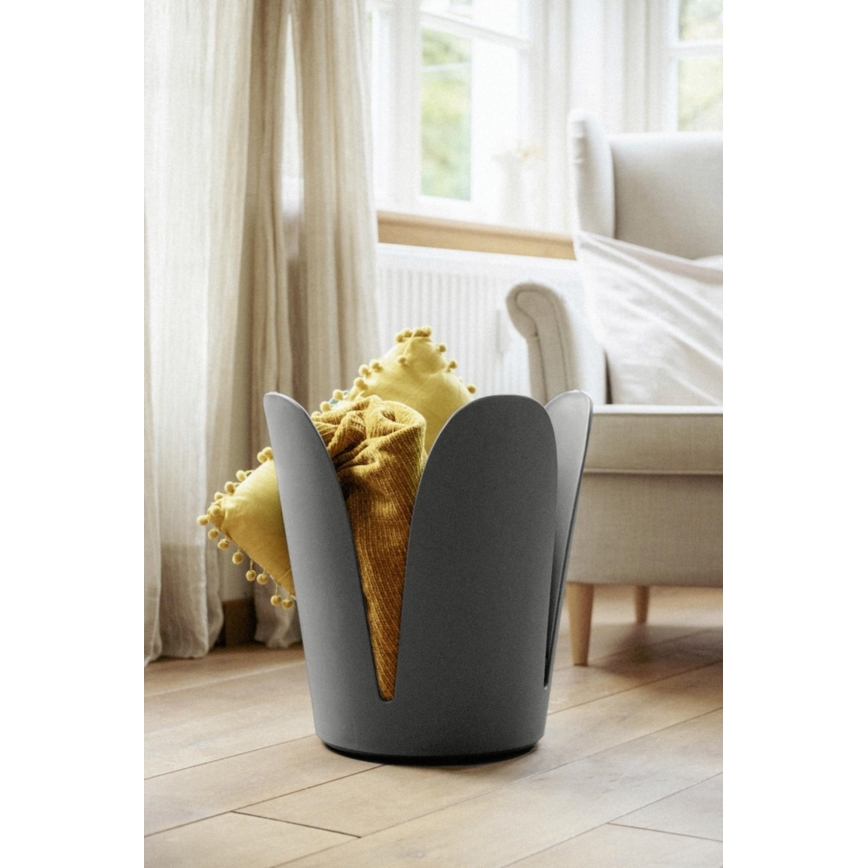 WENKO 26089100 - Taburet COMISO 44,5x46 cm antratsiit