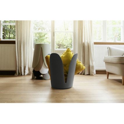 WENKO 26089100 - Taburet COMISO 44,5x46 cm antratsiit