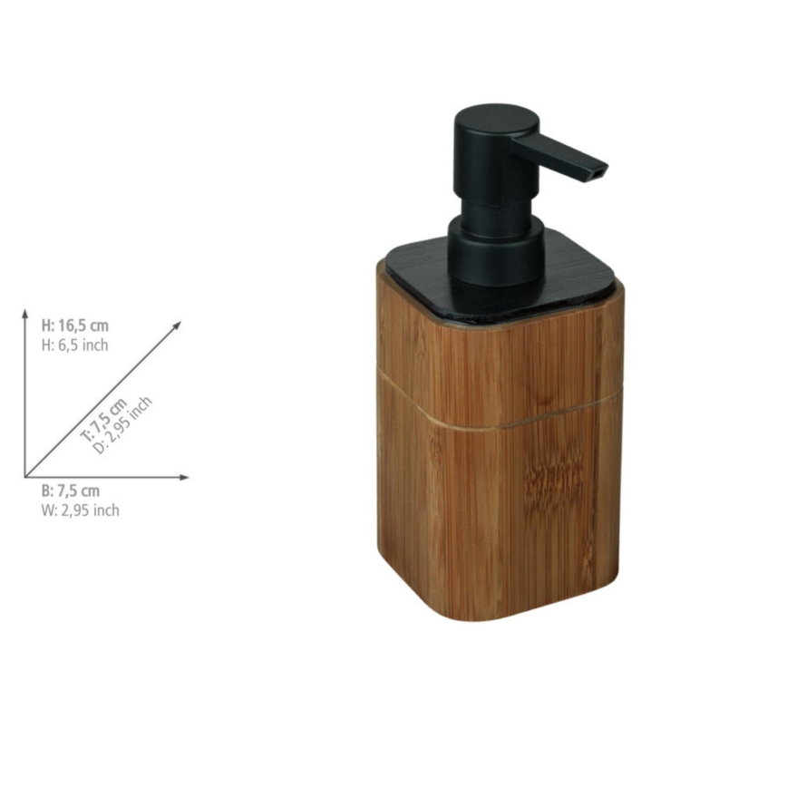 WENKO 26102100 - Seebidosaator SERRO 7,5x16,5 cm pruun/must