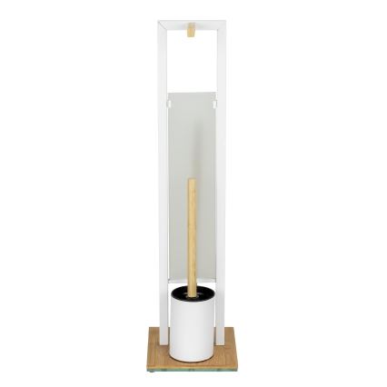 WENKO 26214100 - WC komplekt RIVALTA 18x70 cm pruun/valge