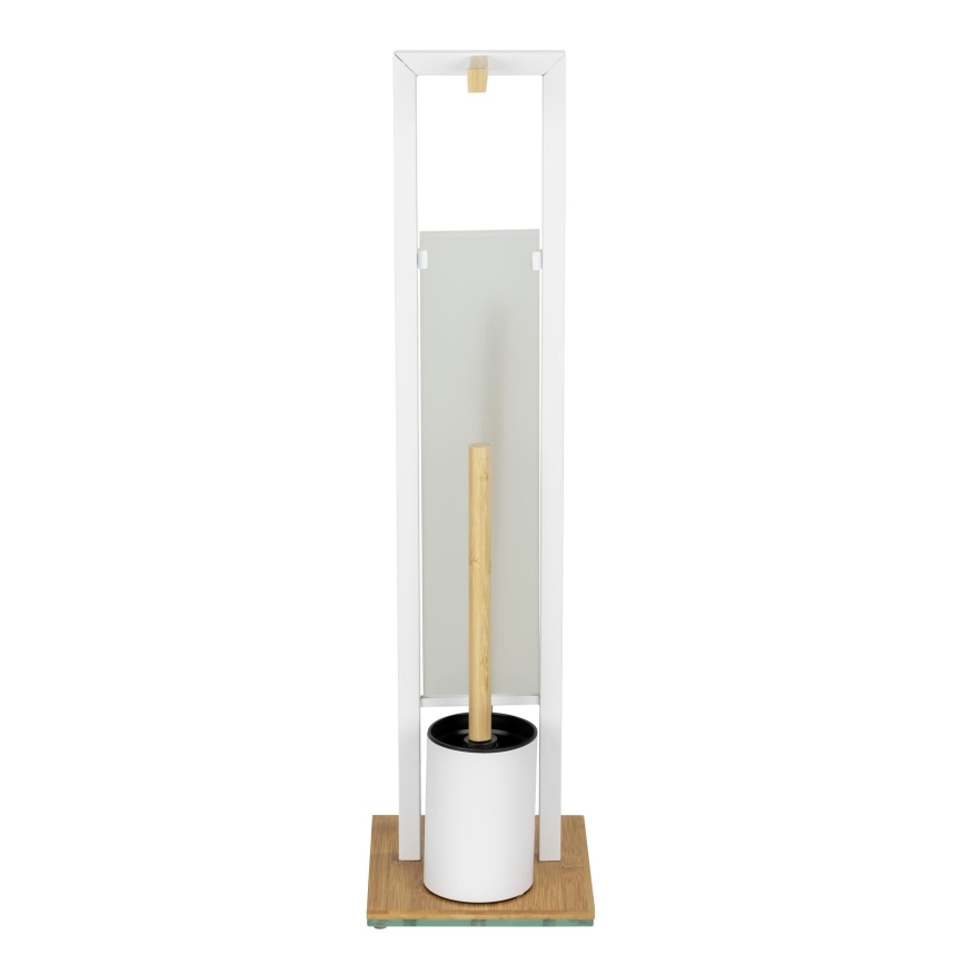 WENKO 26214100 - WC komplekt RIVALTA 18x70 cm pruun/valge