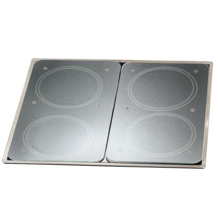 WENKO 2712663100 - Kaitseplaat 30x52 cm läbipaistev/hall