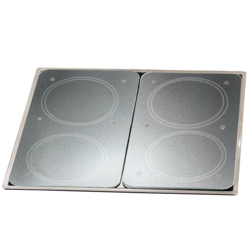 WENKO 2712663100 - Kaitseplaat 30x52 cm läbipaistev/hall